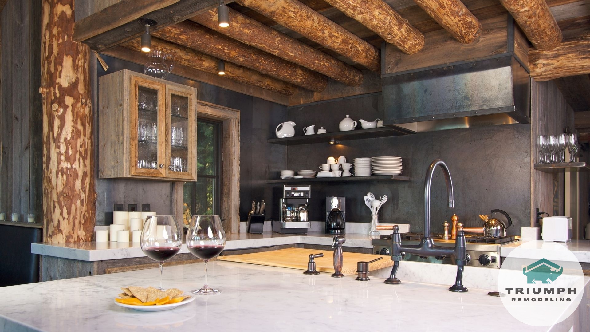 Adding a skylight or Solatube to your dark kitchen.
