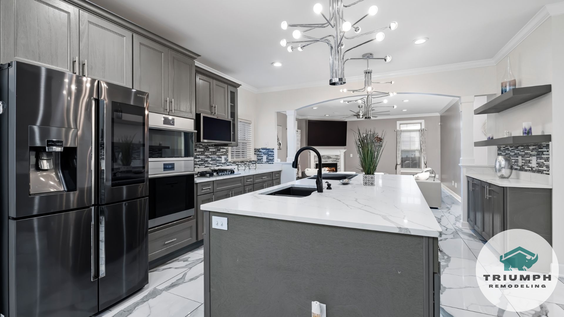 Enhanced Kitchen Ambiance Enhanced Kitchen Ambiance - Under-cabinet lighting: The most underrated kitchen upgrade.