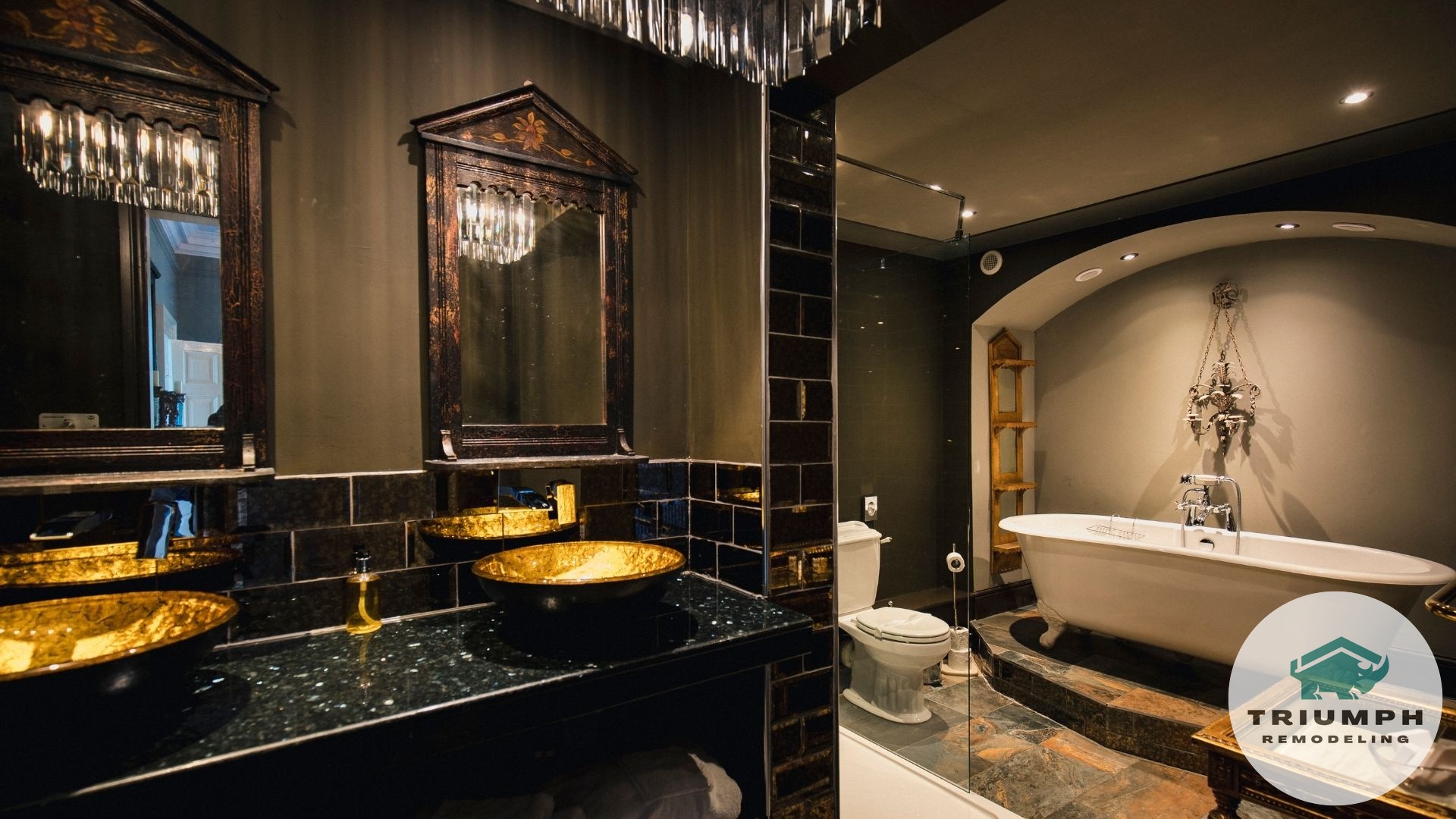 How Do You Choose Colors That Make an Impact? How Do You Choose Colors That Make an Impact? - Powder Room personality: Going bold with wallpaper and color.