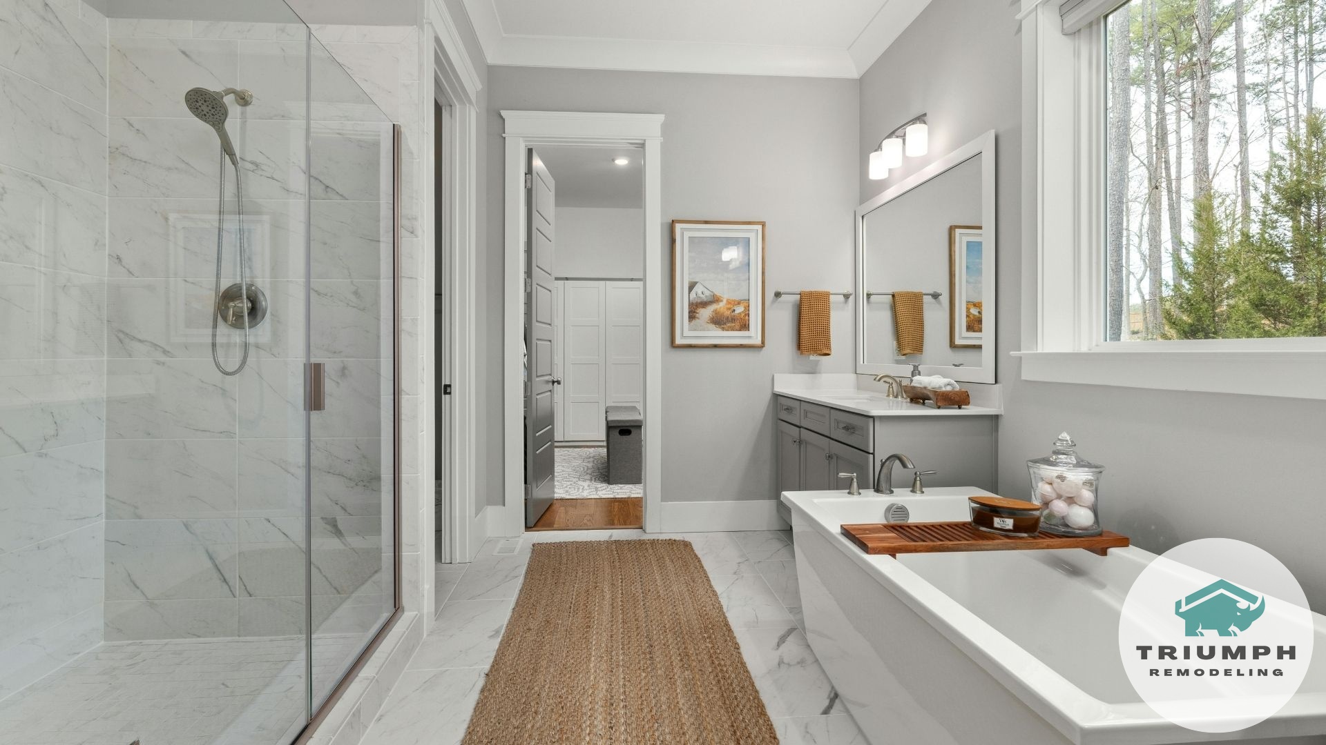 Rainfall Showerheads and Steam Showers Rainfall Showerheads and Steam Showers - Turning your master bath into a "San Diego Home Spa."