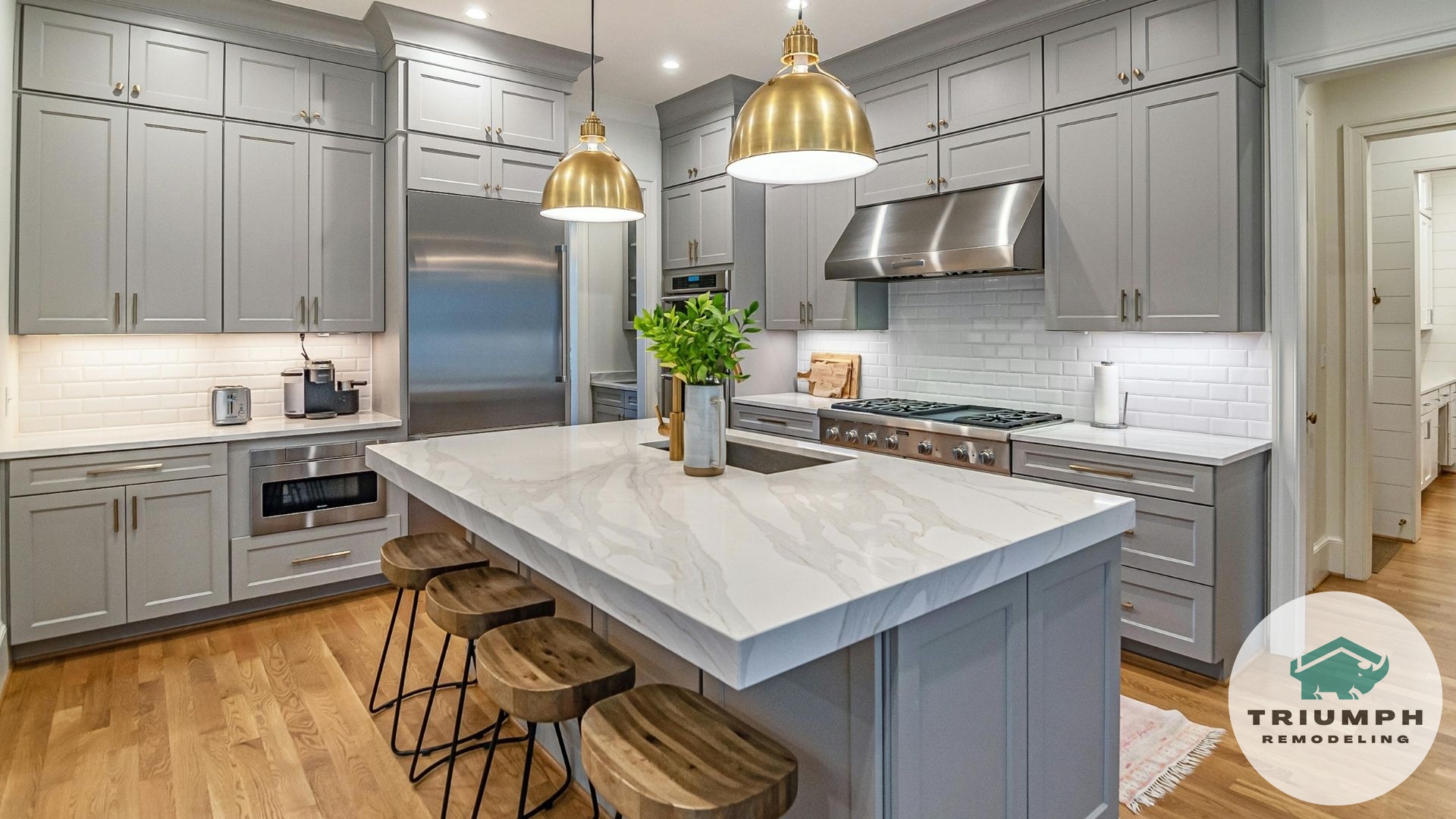 Small kitchen renovations: Making a tiny Pacific Beach kitchen feel huge.