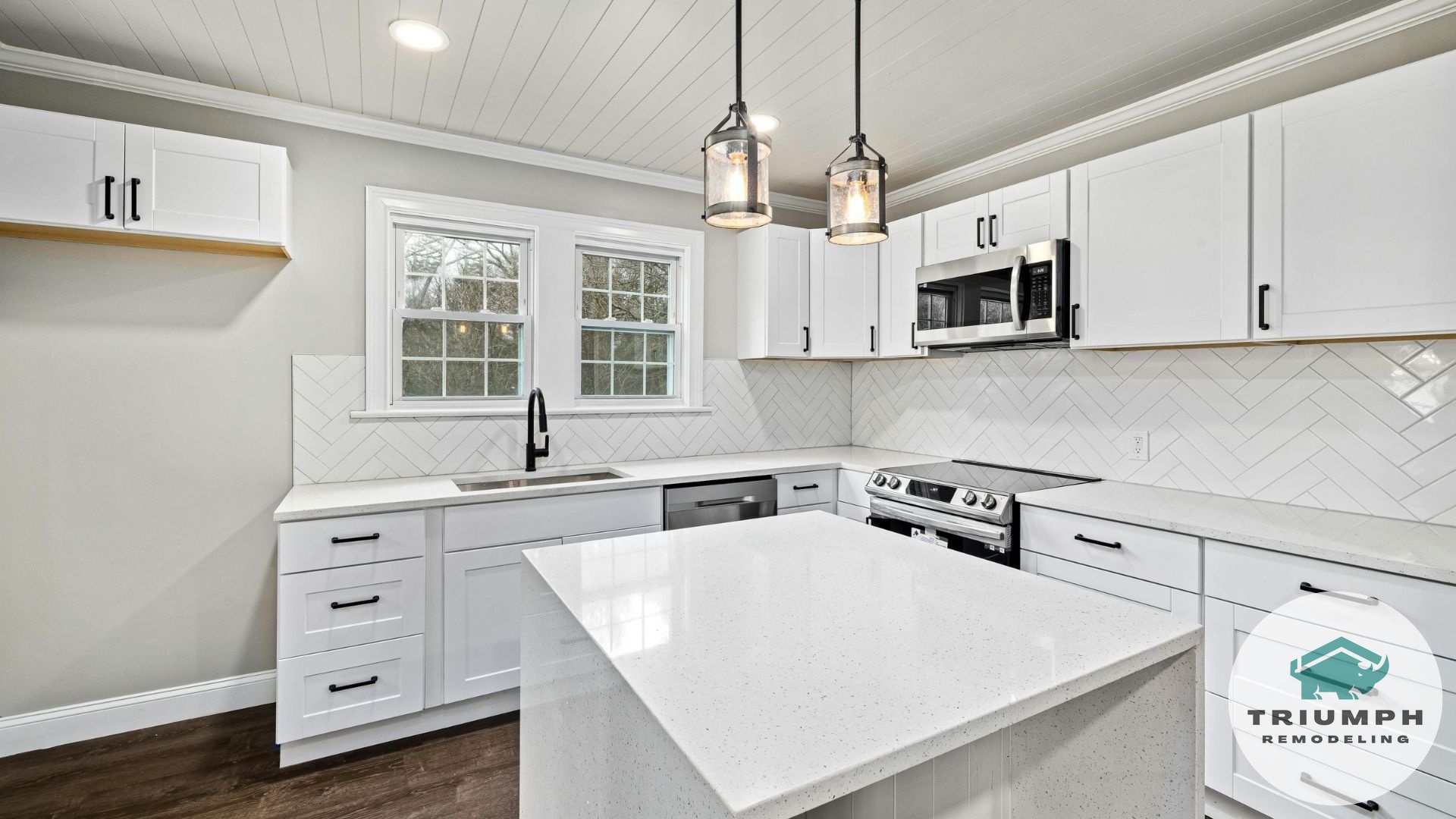 What Are the Biggest Backsplash Trends Right Now? - Backsplash trends: Bold patterns vs. timeless subway tile.