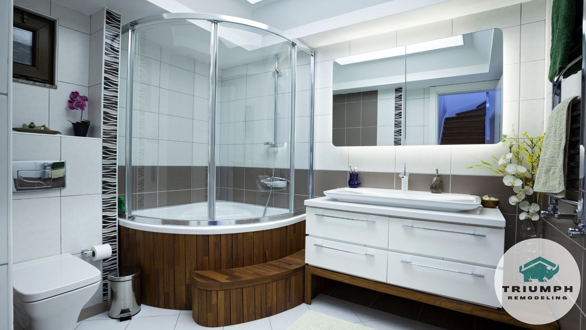 Why Are Homeowners Adding Wood to Their Showers? Why Are Homeowners Adding Wood to Their Showers? - Teak and wood accents in the shower: How to do it safely.